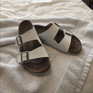 White Birkenstocks